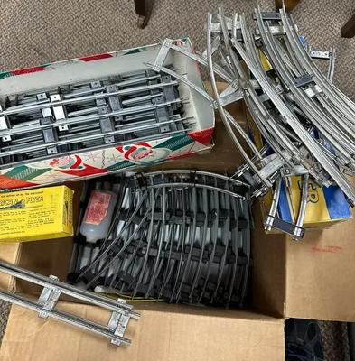 S & O Gauge Vintage Model Train Tracks