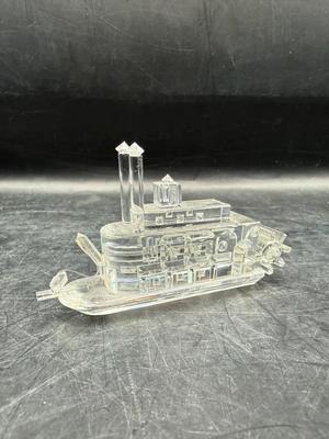 Riverboat Crystal Figure