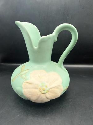 Vintage Weller Pottery Dogwood Pitcher