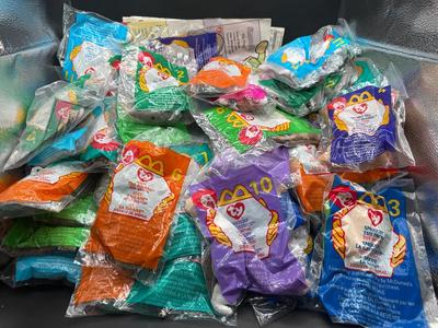 McDonald's 1999 Sealed Teenie Beanie Babies Complete Collection #1