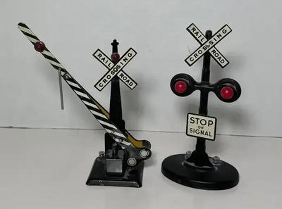 O Gauge Vintage Model Railroad Crossings