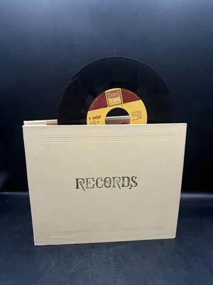 Vintage 45s Record Album Book #1