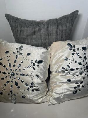 Set Of Three Decorative Pillows 