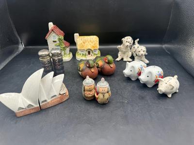 Decorative Salt & Pepper Shakers 