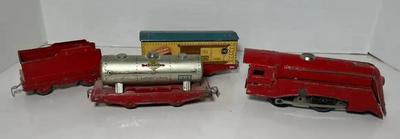 Lionel Red Comet Tinplate Pre War Era Train Set