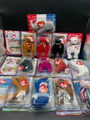 1999 & 2000 McDonald's Ty Teenie Beanie Babies
