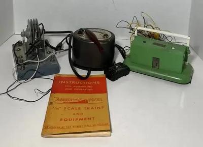 American Flyer Model 8b Transformer & Equipment 