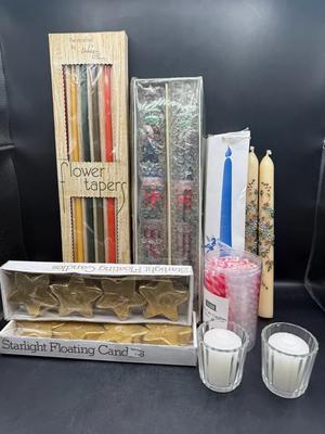 Collection Of Unique Candles