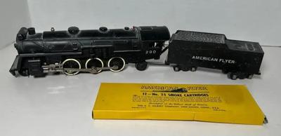 American Flyer #290 Vintage S 4-6-2 Steam Locomotive & Tender