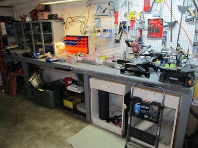 Sale Photo Thumbnail #89: Incredible garage! We have some great tools. Power tools, Hand tools, Yard Tools, Ladders, Brinkman Propane grill w/ tank, Paint Supplies, and more! 