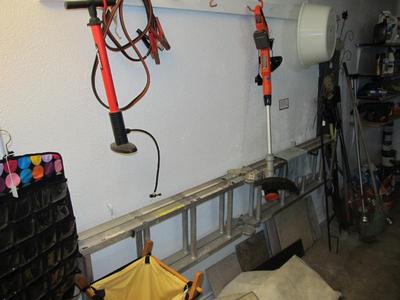 Sale Photo Thumbnail #103: Incredible garage! We have some great tools. Power tools, Hand tools, Yard Tools, Ladders, Brinkman Propane grill w/ tank, Paint Supplies, and more! 