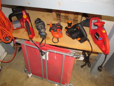 Sale Photo Thumbnail #97: Incredible garage! We have some great tools. Power tools, Hand tools, Yard Tools, Ladders, Brinkman Propane grill w/ tank, Paint Supplies, and more! 