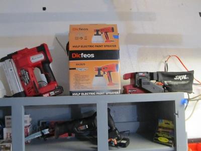 Sale Photo Thumbnail #96: Incredible garage! We have some great tools. Power tools, Hand tools, Yard Tools, Ladders, Brinkman Propane grill w/ tank, Paint Supplies, and more! 