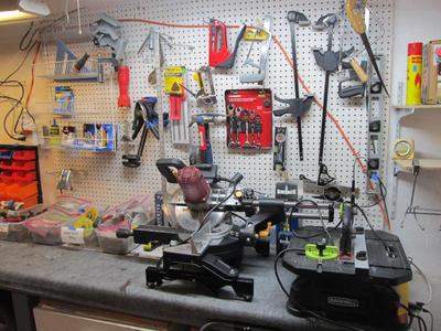 Sale Photo Thumbnail #90: Incredible garage! We have some great tools. Power tools, Hand tools, Yard Tools, Ladders, Brinkman Propane grill w/ tank, Paint Supplies, and more! 