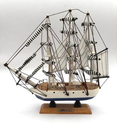 Vintage Wood “Clipper XIX Siecle” Model Ship