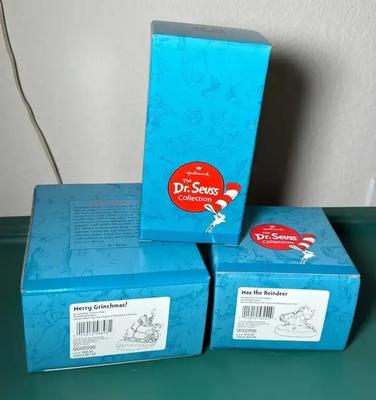 The Grinch Hallmark Dr Seuss Collection Figurines