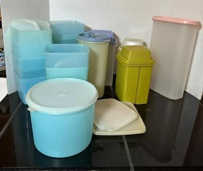 Heritage & More Vintage Tupperware Storage
