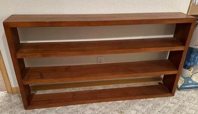 Open Back Wide Book Shelf 