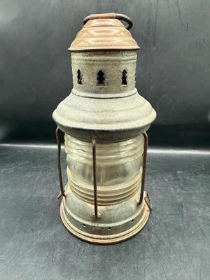Vintage Perkins Marine Oil Lantern