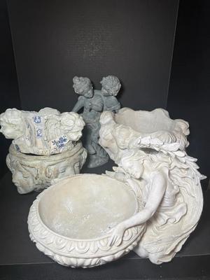 Vintage Cherub & Angel Decorative Planter & Bowl Collection 