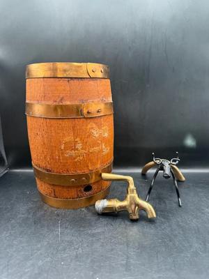 Vintage Barrel Decanter & More