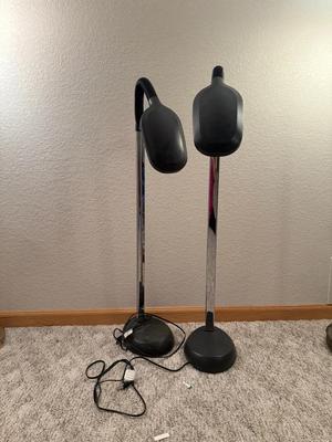 Two Verilux Floor Lamps
