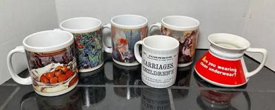 Cafe Arts & Collectible Coffee Mugs 