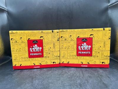 Vintage Hallmark Peanuts Gallery “Fall Ball” & “Jolly Holidays” Figures