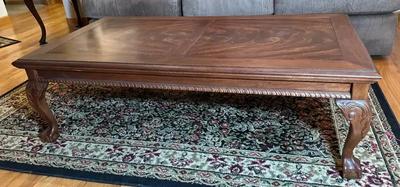 Claw Foot Living Room Table