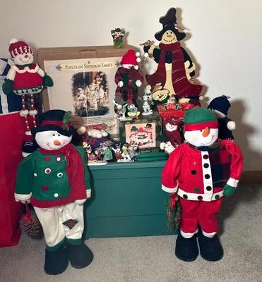 Christmas Snowmen Decor