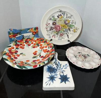 Garden Bouquet & Vintage Serving Ware