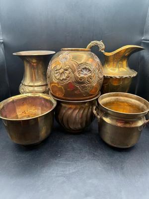 Vintage Brass & Copper Vessels