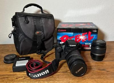 Canon EOS Rebel T1i Camera With Accessories