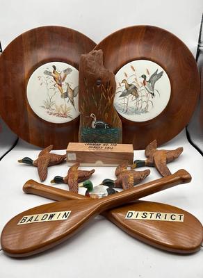 Sportsman’s Game Bird Desk/Wall Decor