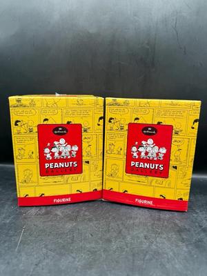 Vintage Hallmark Peanuts Gallery “Hugs” & “Joe Cool & Friend” Figures