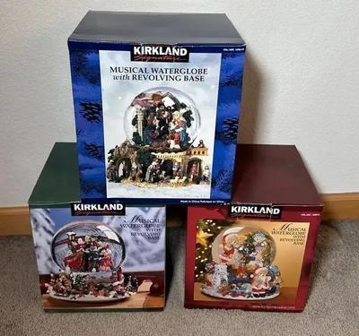 Kirkland Large Snow Globes