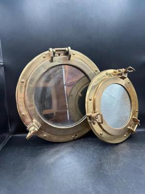 Nautical Brass Portholes