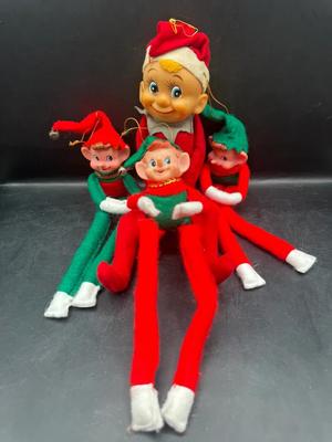 Vintage "Knee-Hugger" Pixie Elves