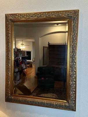 Large Ornate Wall Mirror