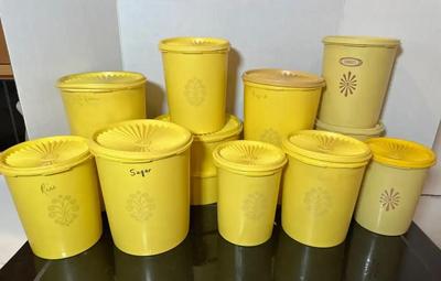 Servalier Tupperware Vintage Nesting Cannisters