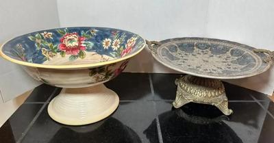 Footed Compote & Pedestal Fruit Bowls