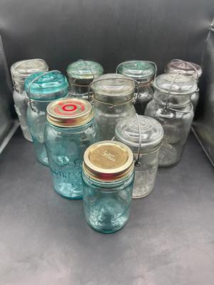Vintage Mason & Canning Jar Collection