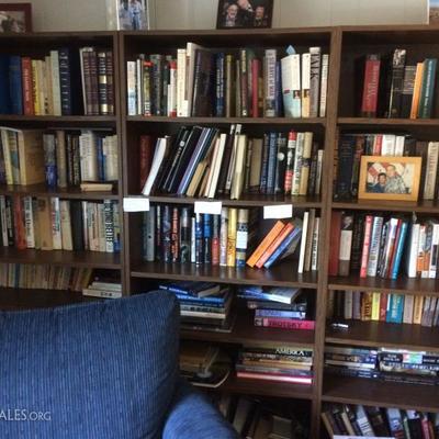 Books, bookcases