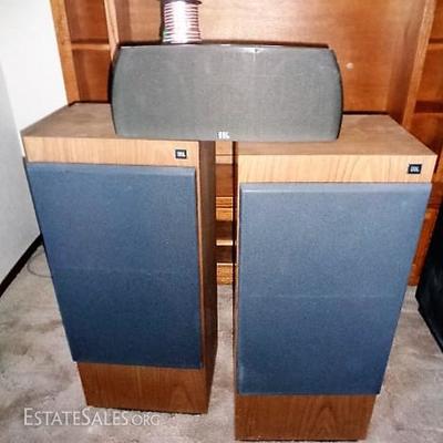 JBL Speaker set & Studio Series Bass

-2 Model L100T -16