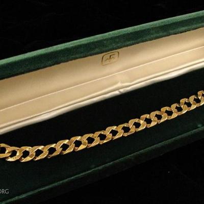 14-karat gold bracelet