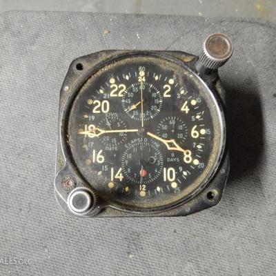 Elgin military dash clock