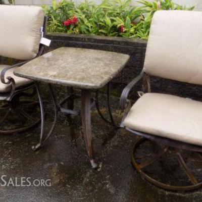 HCE036 Outdoor Cement Table & Chairs Set
