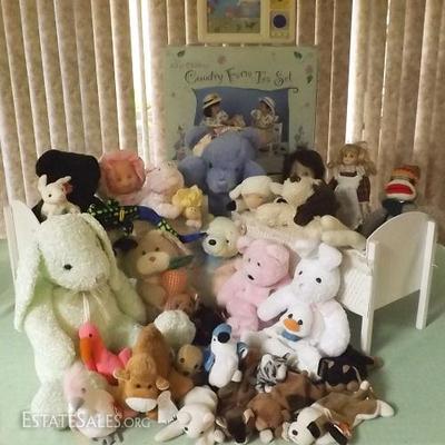 HCE001 Children's Tea Set, Doll Cribs & Stuffed Animals
