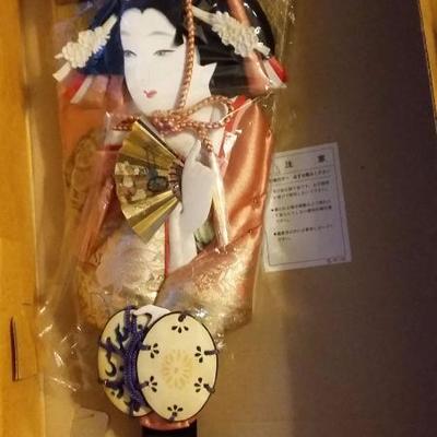DOLL FROM EDO PERIOD.