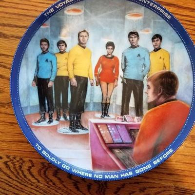 Star Trek collector's plate. There are many of these.